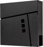 Fine Art Lighting MD26N Outdoor Wall Mounted Locking Steel Mailbox