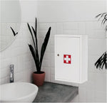 Fine Art Lighting B16N Wall-Mounted First aid Cabinet, 11.8''x5.5''x18.1'', Bright White