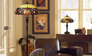 Fine Art Lighting Bedside Lamp – Tiffany Glass, Antique Victorian Theme