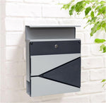 Fine Art Lighting MD21N Outdoor Wall Mounted Locking Steel Mailbox