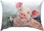 Manual Woodworkers Farmhouse Pig Pillow – Field of Home 18x13 inch Climaweave Pillow