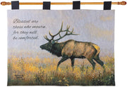 Faith and Nature Wall Art – Grey Ghost Cotton Tapestry