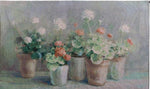 Garden-Inspired Tapestry – Geraniums Design by Manual Woodworkers