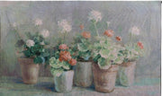 Garden-Inspired Tapestry – Geraniums Design by Manual Woodworkers
