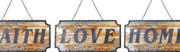 Decorative Inspirational Word Signs – 11.25 x 18 Wood Plaques
