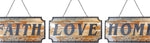 Manual Woodworkers Wood Sign Assortment – Faith, Home, Love