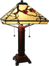 Fine Art Lighting Mission Style Tiffany Table Lamp