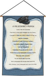 Religious Wallhanging Policeman’s Prayer – 17 x 25 Inch by Manual Woodworkers