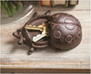 Manual Woodworkers Cast Iron Ladybug Key Hider Set of 2, Garden Décor Accent