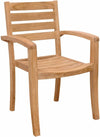 Anderson Teak CHS-033 Catalina Stackable Armchair, Set of 4