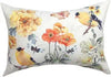Sunshine Garden 18x13 inch Climaweave Pillow – Vibrant Floral Design with Yellow Accents