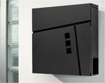 Fine Art Lighting MD26N Outdoor Wall Mounted Locking Steel Mailbox