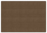 Carpets for Kids All Season Seaside Slip Classroom Rug ,Medium Brown