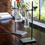 rustic glass vase