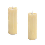 Melrose Simplux LED Votive Candle with Moving Flame and Remote (Set of 2)