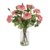 Pink rose artificial bouquet