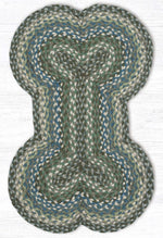 Earth Rugs Rustic Dog Bone Shaped Pet Mat – Handcrafted Jute