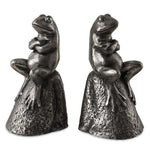 Uttermost 18150 Daydreaming Frogs Aged Silver Finish Decorative Bookends Set of 2