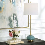 Coastal Style Table Lamp – Kaimana Aged Blue by Uttermost