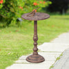 Sundial Stand Decoration – Cast Iron – 8.35 H – Garden Accent Piece – SPI