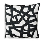 Uttermost Draft Outdoor Pillow-Sunbrella Solution Dyed Acrylic with Abstract Pattern