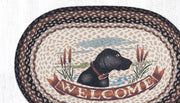 Welcome Mat with Dog Silhouette – Earth Rugs 20