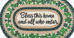 Eco-Friendly Oval Rug – Inspirational Farmhouse Floor Accent 20x30