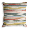 Stylish Outdoor Pillow – Whimsical Flame Stitch