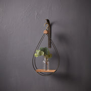 glass wall vase
