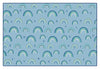 Carpets for Kids KIDSoft Rainbows Literacy Classroom Rug, Blue, Rectangle