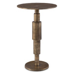 Uttermost Descend Gold Accent Table with Aluminum Frame