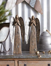 rustic angel figurine