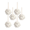 Melrose Cotton Orb with Twine Hanger (Set of 6)