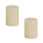 Melrose Simplux Designer LED Candle with Remote (Set of 2)