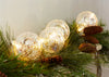 Melrose LED Lighted Ball Ornament Strand (Set of 2)