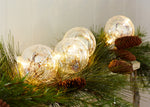 Melrose LED Lighted Ball Ornament Strand (Set of 2)