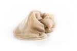 Woven Kid Mohair Throw 79" L x 71" W Buttercream Soft Lightweight Layering Accent By Auskin