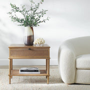Oak finish mindi wood furniture