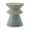 Uttermost Fun Light Seafoam Geometric Imogene Earthenware Garden Stool
