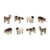 Melrose Rustic Farm Animal Figurine (Set of 8)