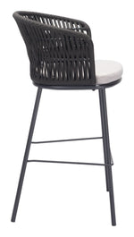 Durable Outdoor Barstools – Powder-Coated Steel Frame