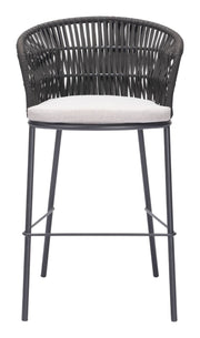 Set of 2 Outdoor Barstools – Comfortable Seating for Home or Lounge