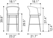 Barstool (Set of 2) – 39.8