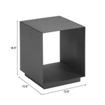 Modern Outdoor Accent Table – Powder-Coated Finish