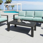 Contemporary Metal Coffee Table for Outdoor or Indoor Use