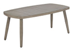 Coffee Table 17.5" H, Metal, Brown, Modern Rectangular Design by Zuo Modern