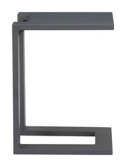 Outdoor-Ready Metal Side Table with Sleek Design