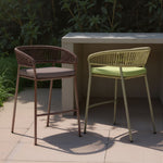 Contemporary Alfresco Barstool – Removable Cushion