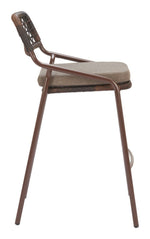 Weather-Resistant Outdoor Bar Stool – Set of 2