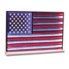 EkkoLights Patriotic LED Infinity Flag Light for Mantels & Entryways